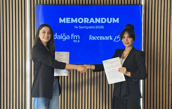 Facemark MMC ilə Dalğa FM arasında 14 sentyabr 2026-cı il tarixində əməkdaşlığa dair Anlaşma Memorandumu imzalanıb