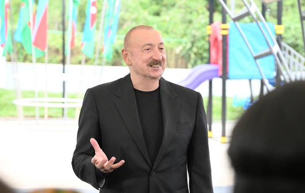Prezident İlham Əliyev Xocalının Badara, Daşbulaq, Seyidbəyli və Şuşakənd kəndlərinin sakinləri ilə görüşüb