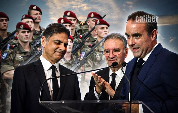 French landing force near the 102nd Russian base in Armenia