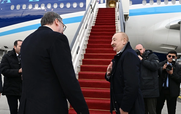 Завершился визит Президента Ильхама Алиева в Сербию