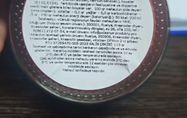 Bakıda bu bazarlarda saxta kürü məhsulları satılırmış