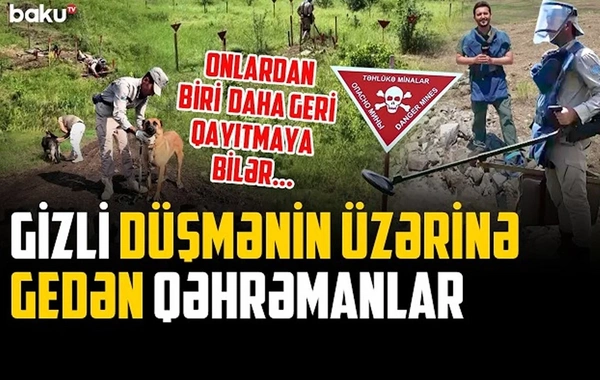 Hər addımda ölüm riski: Atası şəhid oldu, oğlu yolunu davam etdirir...