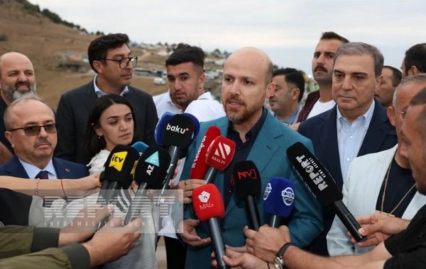 Bilal Ərdoğan: Azərbaycanda türk dünyasından gələnlərin birliyini görməkdən məmnunuq