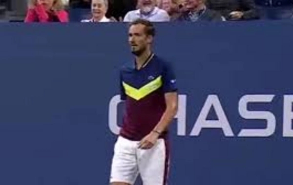 Famous tennis player put his head in a freezer during a match in the USA