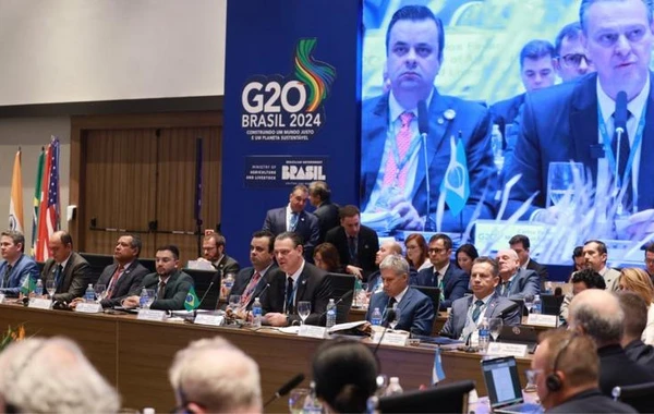 Məcnun Məmmədov G20 Kənd Təsərrüfatı Nazirlərinin Toplantısına qatılıb