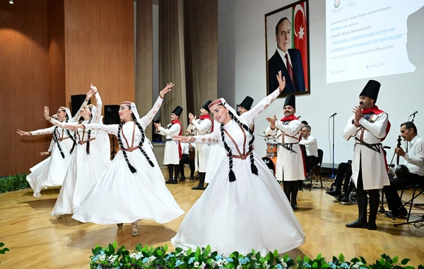 Şəkidə "Ümummilli Lider Heydər Əliyev və Azərbaycanın mədəniyyət dəyərləri" mövzusunda tədbir keçirilib