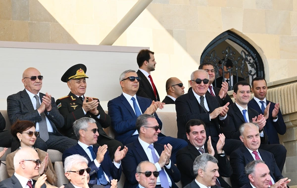 Vətən müharibəsində Qələbənin beşinci ildönümünə həsr olunmuş Hərbi parad keçirilib