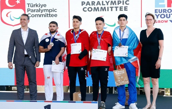 Azərbaycan idmançıları Avropa Gənclər Paralimpiya Oyunlarında daha 6 medal qazanıblar