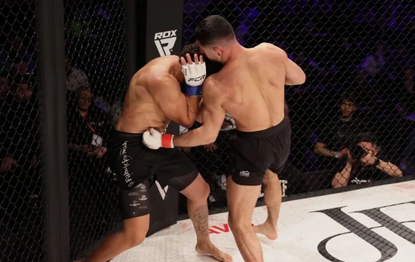 Azərbaycanlı döyüşçü İsveçdə MMA turnirində braziliyalı rəqibinə qalib gəlib