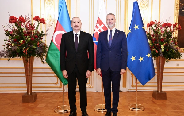 Состоялись встречи Президента Азербайджана с председателем Нацсовета Словакии