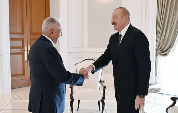 İlham Əliyev Qəbələdə Türk Dövlətləri Təşkilatının Ağsaqqallar Şurasının sədrini qəbul edib