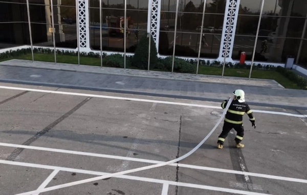 FHN Qəbələ aeroportunda təlim keçirib