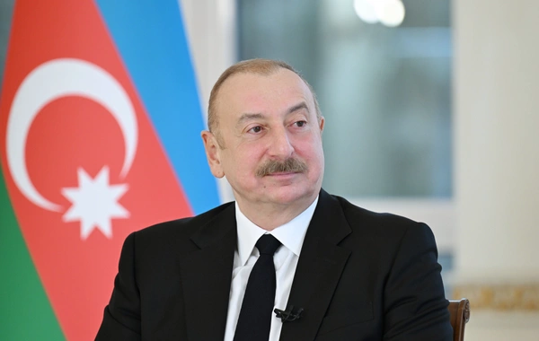 Ильхам Алиев дал интервью китайскому агентству Синьхуа