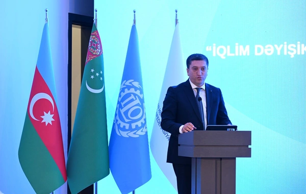Bakıda "İqlim dəyişikliyi üzrə həmkarlar ittifaqlarının fəaliyyəti" mövzusunda konfrans keçirilib