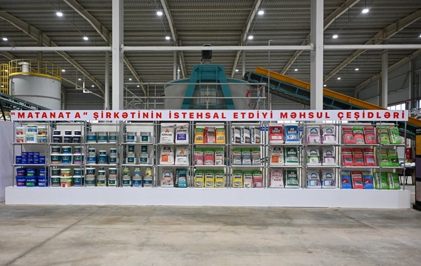 Prezident İlham Əliyev "AZWOOL" mineral daş yunu zavodunun açılışında iştirak edib