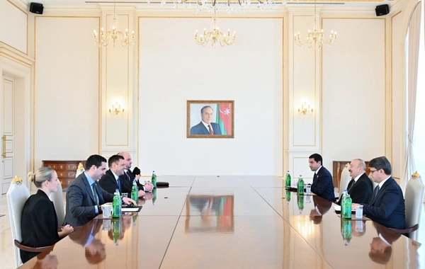 İlham Əliyev Slovakiya Baş nazirinin müavinini qəbul edib