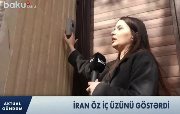 İran səfirliyi suallardan QAÇDI: Molla rejimi iç üzünü göstərdi