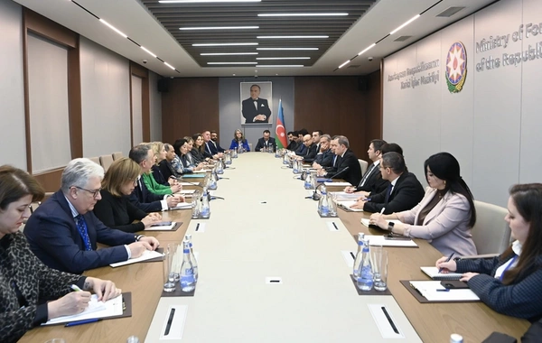 Ceyhun Bayramov ABŞ Ticarət Palatasının nümayəndə heyətini qəbul edib