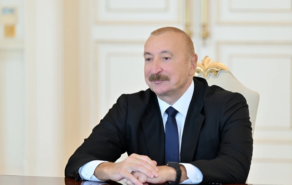 İlham Əliyev ATƏT Parlament Assambleyasının prezidentini qəbul edib