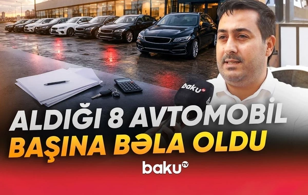 Səkkiz avtomobil götürdü, sonra ŞOK YAŞADI: Hər maşına dörd min manat cərimə