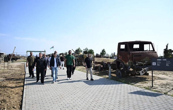 "Şahinlərin Görüşü - 2026" təliminin iştirakçıları Hərbi Qənimətlər Parkında olublar