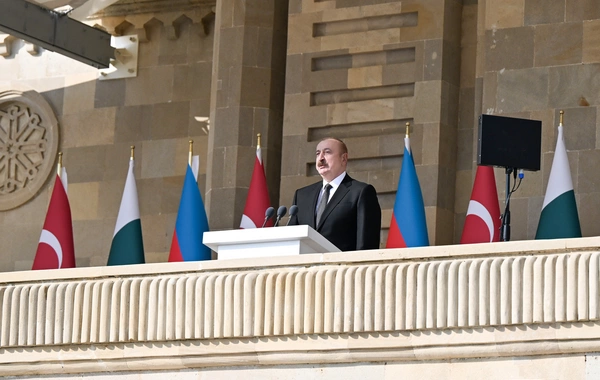 Vətən müharibəsində Qələbənin beşinci ildönümünə həsr olunmuş Hərbi parad keçirilib