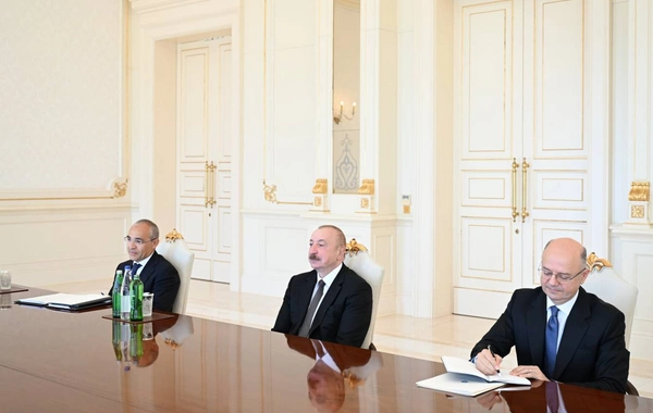 Prezident İlham Əliyev BP şirkətinin baş icraçı direktorunu qəbul edib