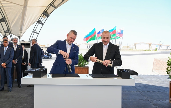 Azərbaycan və Slovakiya prezidentləri Ağdamın Baş Qərvənd kəndində görülən işlərlə tanış olublar