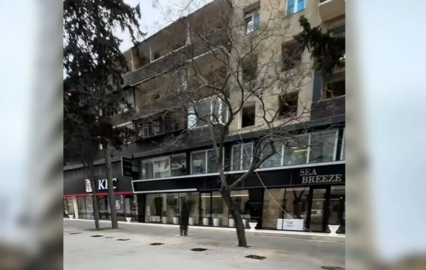 Bakının mərkəzindəki bəzi binalar sökülür