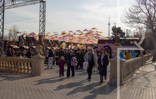 Bakı bulvarı baharı fərqli ab-havada qarşılayır