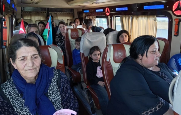 Xocalının Təzəbinə, Ballıca və Badara kəndlərinə növbəti köç karvanları yola salınıb