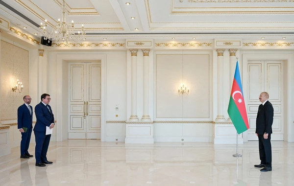 İlham Əliyev Avstriyanın Azərbaycanda yeni səfirini qəbul edib