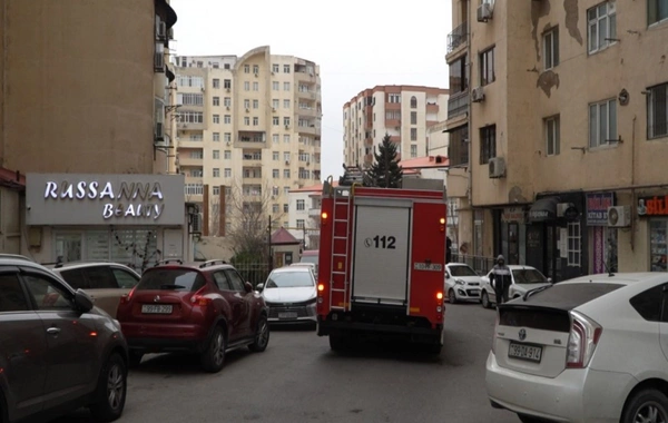 Yasamalda şərti yanğın təlimi keçirilib