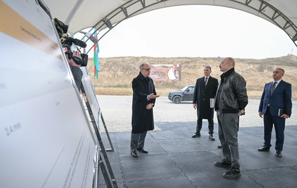 Ağdərənin Canyataq kəndində "Dəmirli" Filiz Emalı Kompleksinin fəaliyyəti ilə tanışlıq