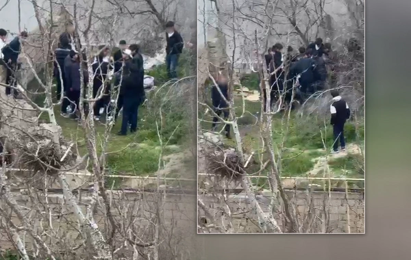 A group of schoolchildren severely beat up a student at a Baku school