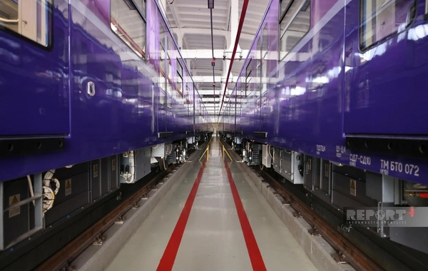 Bakı metrosunda daha 15 yeni vaqon xəttə buraxılıb