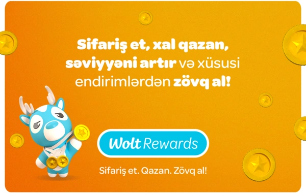 Wolt Rewards: Hər sifarişi daha faydalı edən yeni loyallıq proqramı