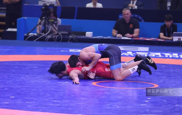 Dünya çempionatı: Azərbaycan güləşçisi Elmir Çərkəzov bürünc medal qazanıb