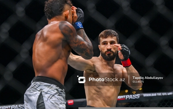 UFC Fight Night: Nazim Sadıxov rəqibini NOKAUT ETDİ