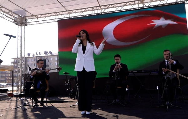 В освобожденном Джебраиле прошли торжества в честь 5-й годовщины Победы