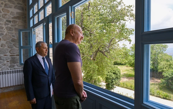 İlham Əliyev Şuşada "Sadıqcanın evi"nin bərpadan sonra açılışında iştirak edib