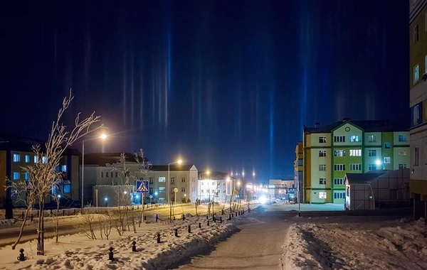 Moskva bölgəsi səmasında nadir təbiət hadisəsi görüntülənib