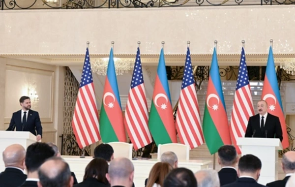 Ильхам Алиев и вице-президент США Джей Ди Вэнс выступили с заявлениями для прессы