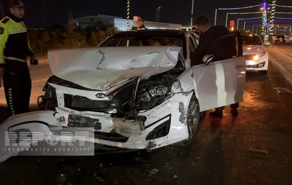 Sumqayıtda üç nəfərin xəsarət alması ilə nəticələnən zəncirvari qəza olub