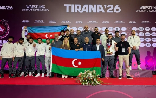 Sərbəst güləş üzrə Azərbaycan millisi altıncı dəfə Avropa çempionu olub