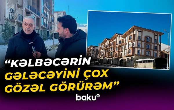 Bərpa-quruculuq işlərindən sonra müasir şəhərə çevrilən Kəlbəcər