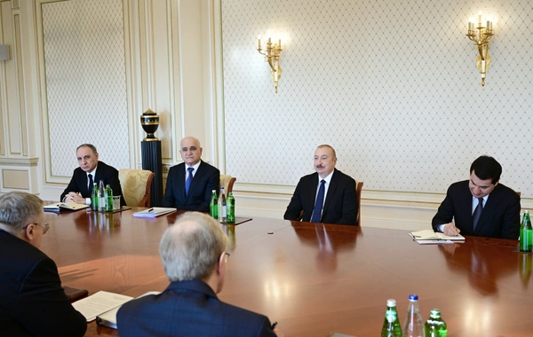 Azərbaycan Prezidenti İlham Əliyev Rusiya Hökuməti Sədrinin müavinini qəbul edib