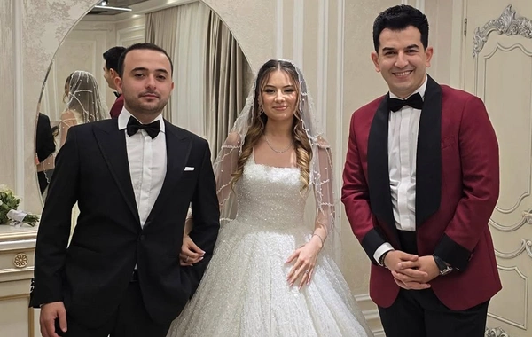 Xalq artisti Rasim Balayevin nəvəsinin toyundan GÖRÜNTÜLƏR