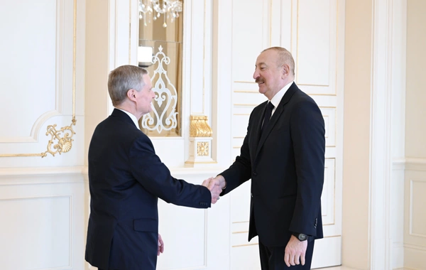 İlham Əliyev ABŞ-nin İsa Məsihin Sonuncu Gün Müqəddəsləri Kilsəsinin nümayəndə heyətini qəbul edib