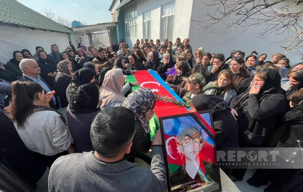 Göyçayda I Qarabağ müharibəsinin itkin-şəhidi Vüqar Babayevlə vida mərasimi keçirilib
